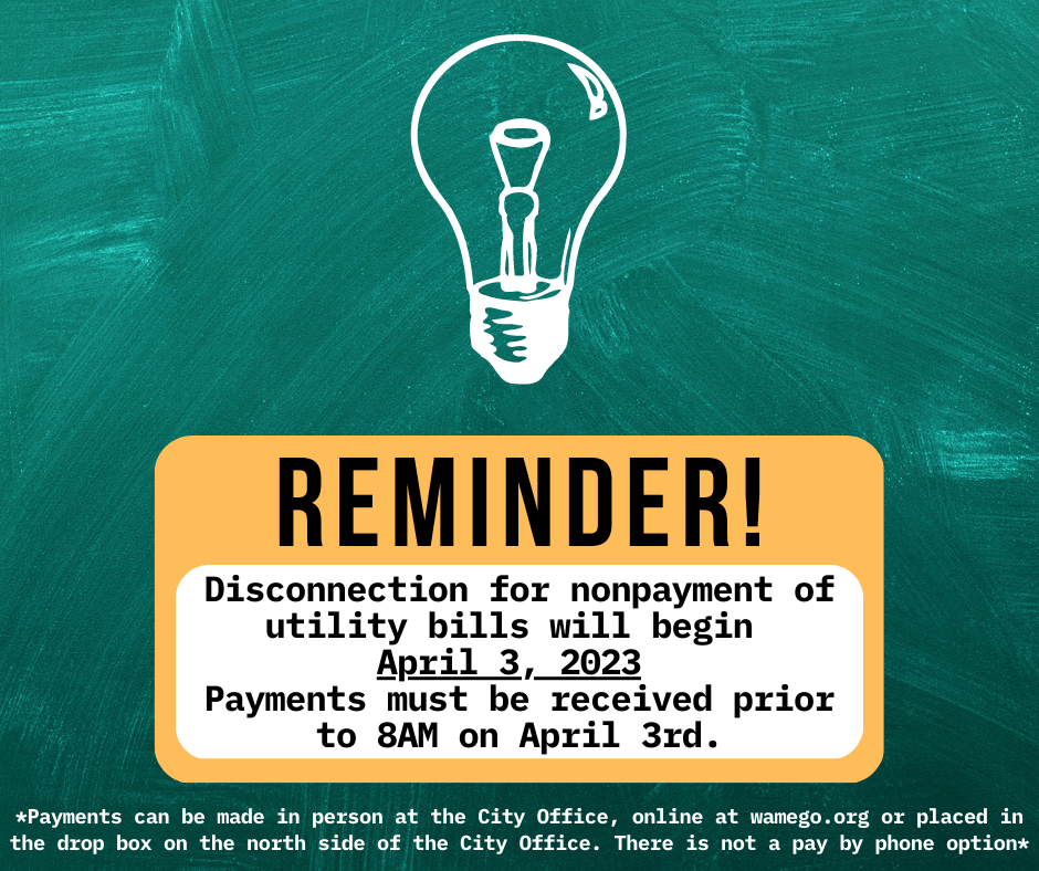 Disconnection to begin April 3rd - News Image